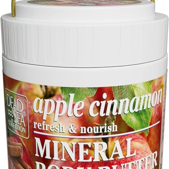 Dead Sea Collection Apple Cinnamon Mineral Body Butter 2-Pack - Picture 2 of 3